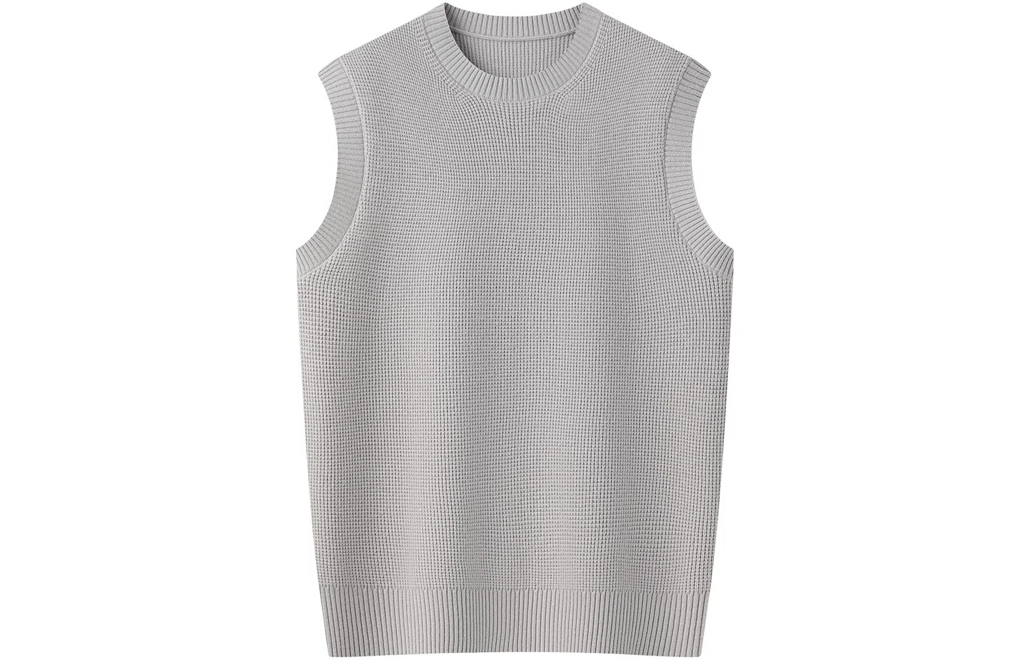 恒源祥 合身直筒纯色简约背心 男款