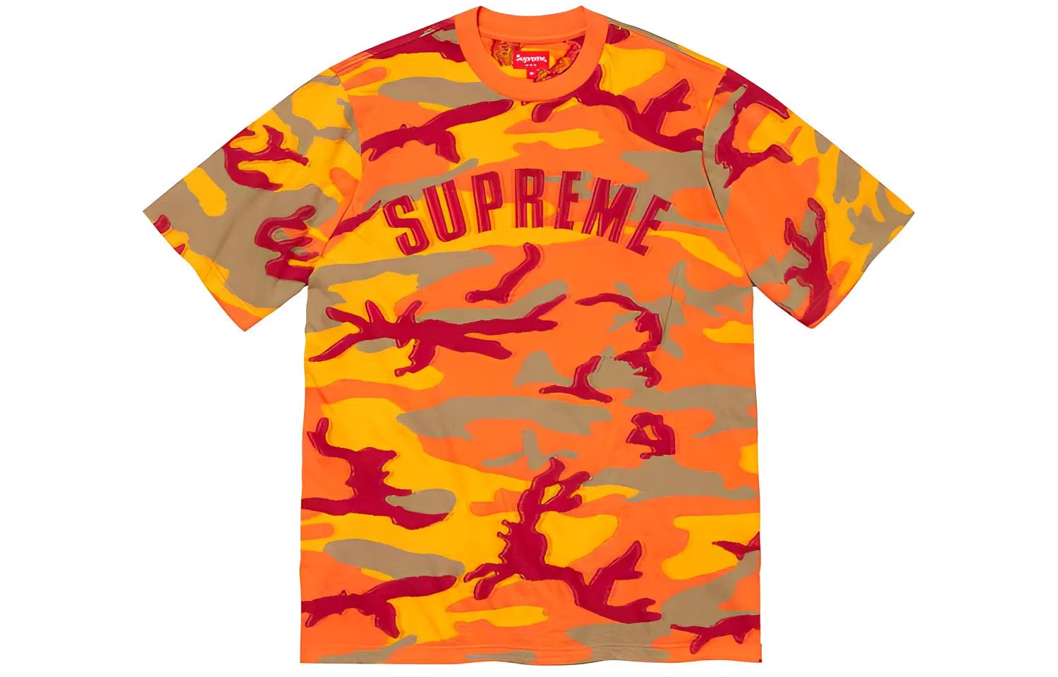 Supreme Intarsia Camo S/S Top