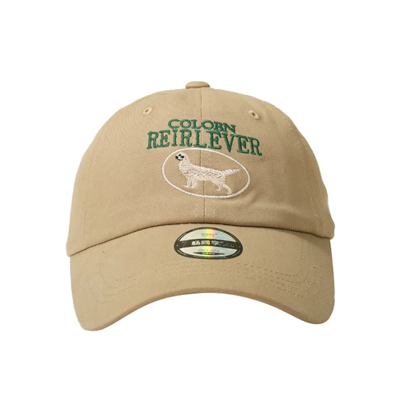 杨同学 英文小狗 腈纶 鸭舌帽 男女同款情侣款