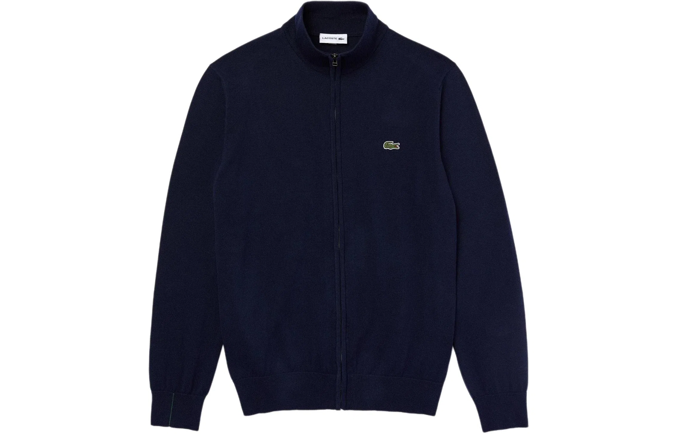 Lacoste Stand-Up Collar Sweater Navy