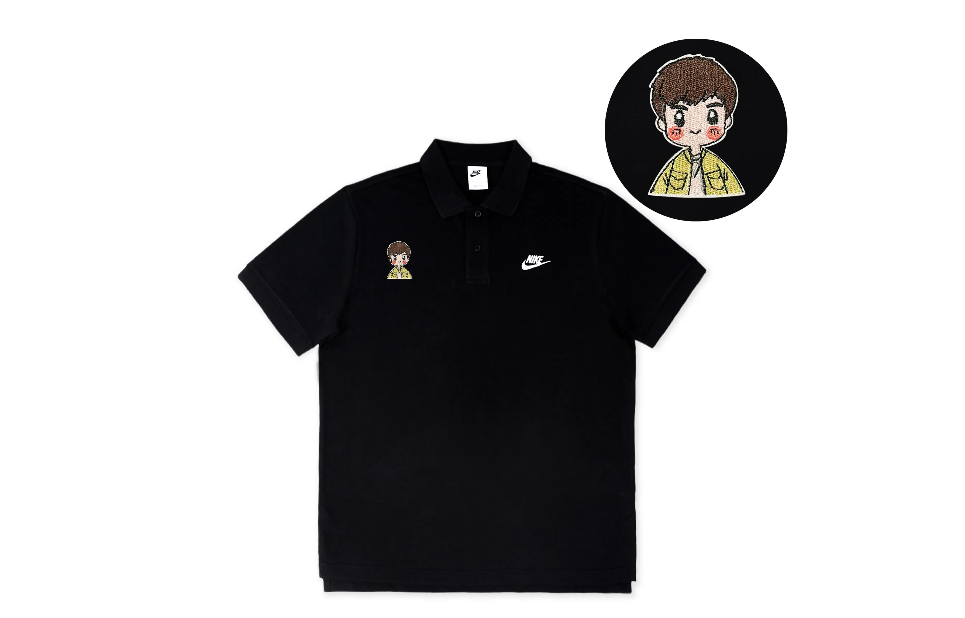 Nike Sportswear Polo Shirt Black