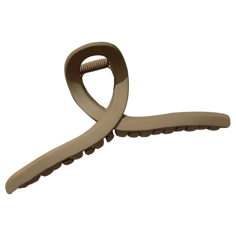 蒙妮 高级感雾面磨砂抓夹 亚克力 发夹 男女同款情侣款