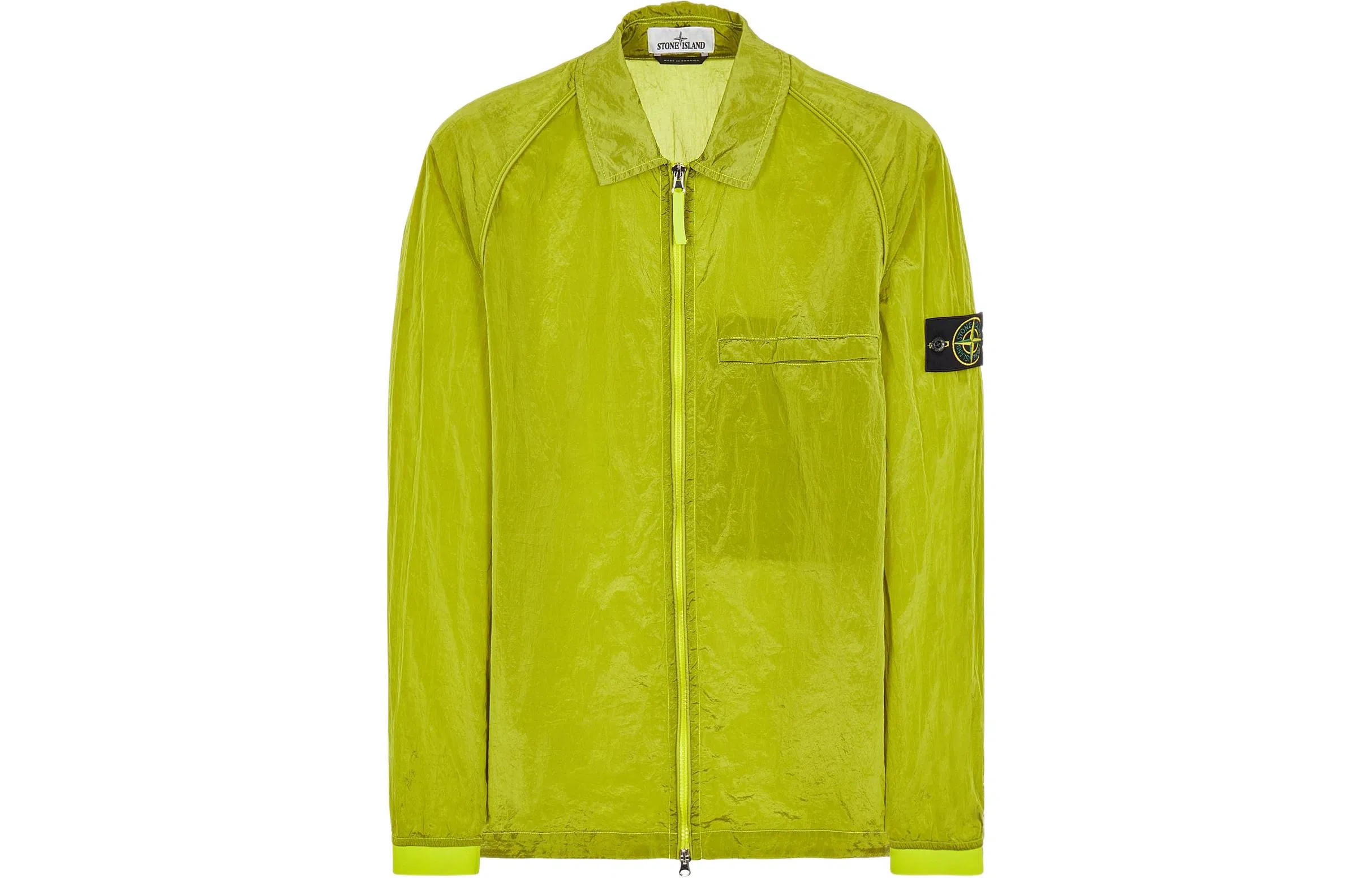 Stone Island Nylon Jacket Lemon Yellow