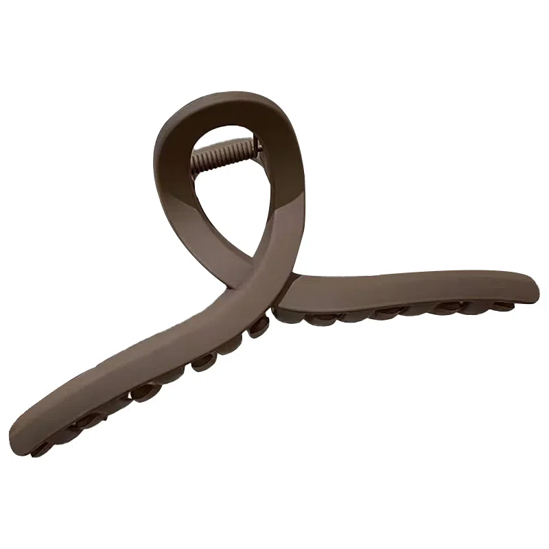 蒙妮 高级感雾面磨砂抓夹 亚克力 发夹 男女同款情侣款