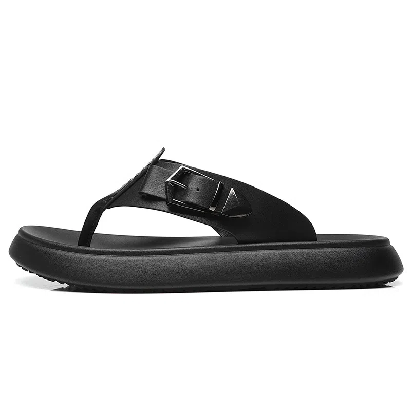 QIE Flip Flops Black