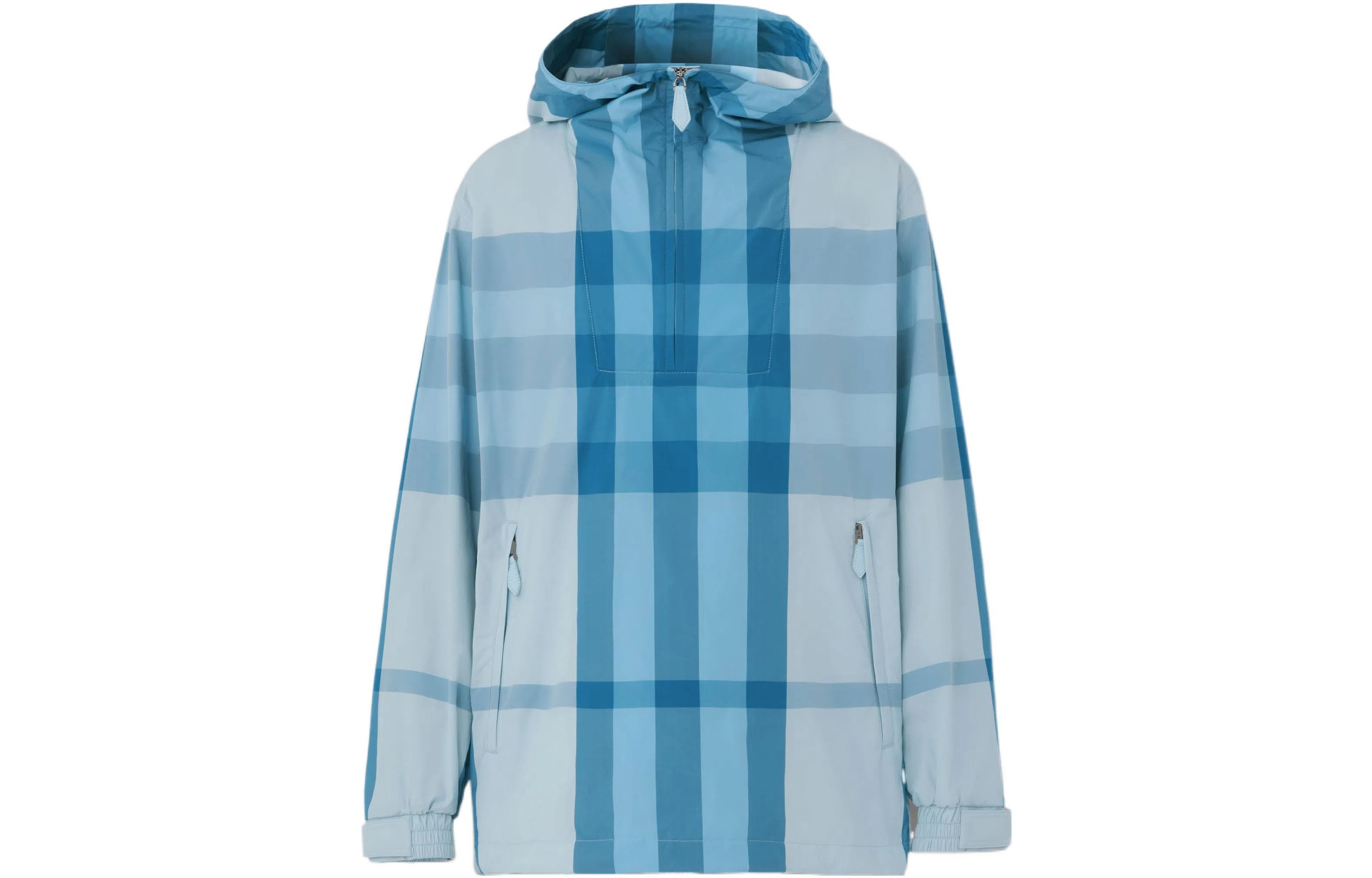 Burberry Hooded Jacket Light Blue