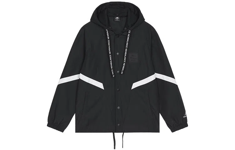 New Balance Hooded Jacket Black