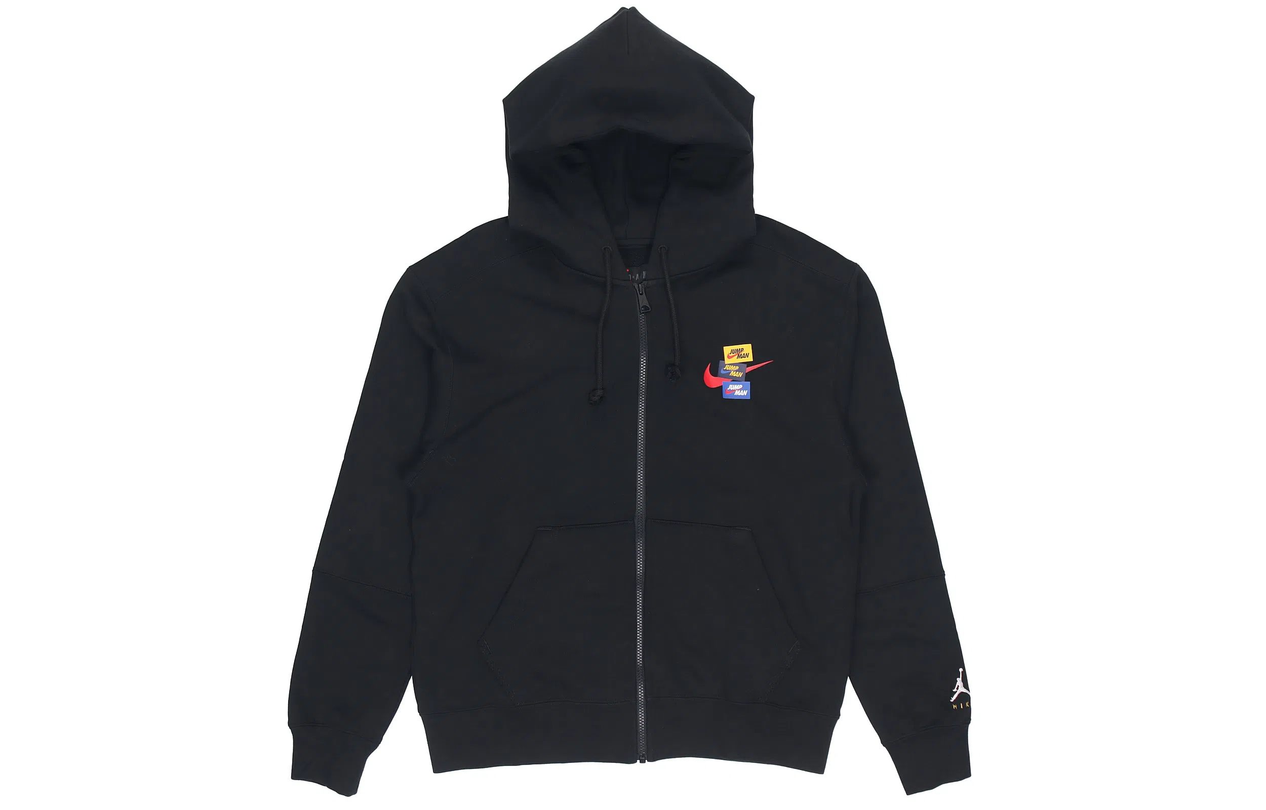 Air Jordan Logo Hoodie Jacket Black