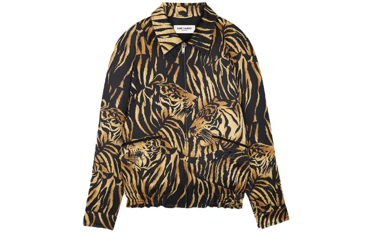 Saint Laurent Tiger Print Jacket