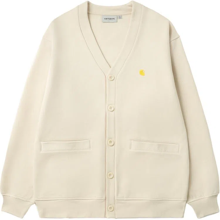 Carhartt WIP Embroidered Logo V-Neck Sweater