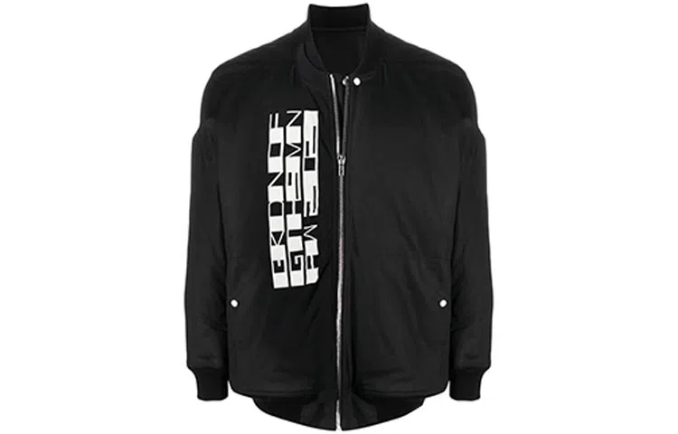 Rick Owens DRKSHDW Jumbo Flight Jacket Black