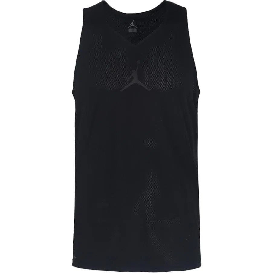 Jordan V-Neck Sleeveless Vest Black
