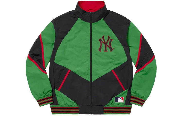 Supreme Week 2 x New York Yankees Track Jacket Logo