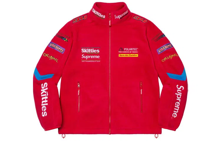 Supreme x Skittles x Polartec Logo