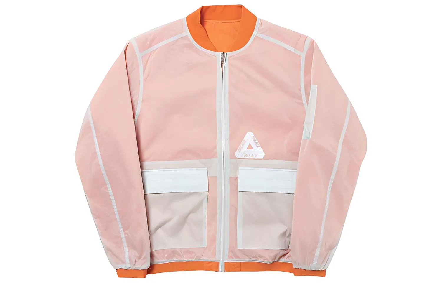 PALACE Reversible Overplay Bomber Orange Logo