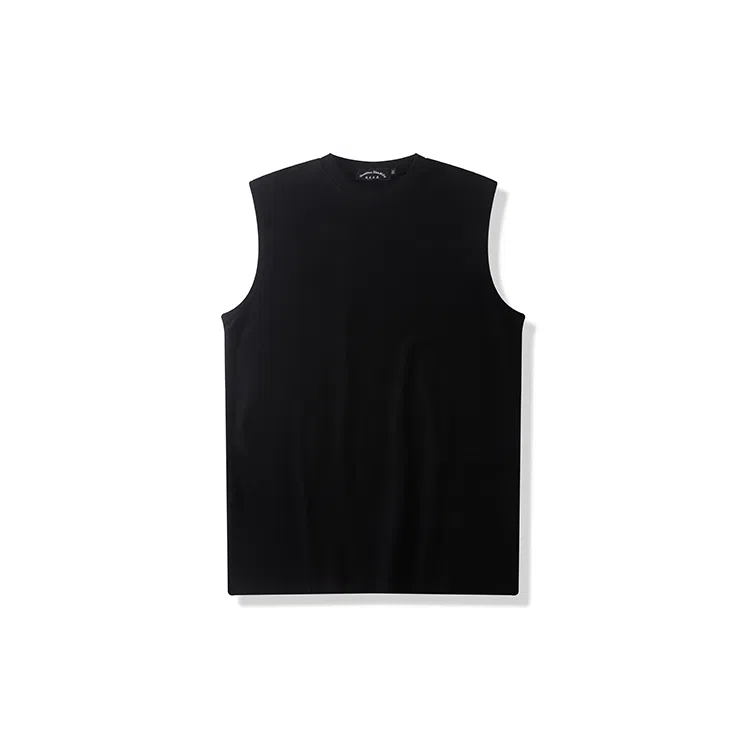 我是大卫 宽松水洗做旧休闲高街无袖背心 男款