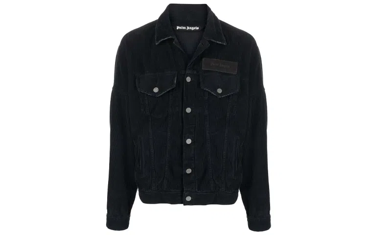 Palm Angels Corduroy Jacket Black