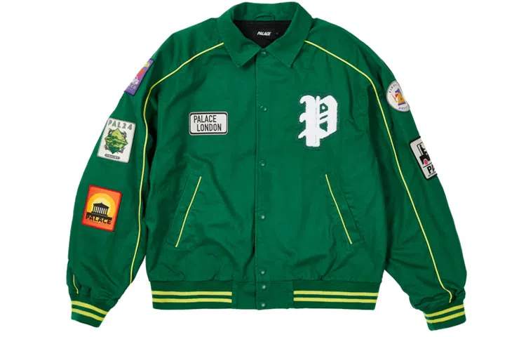 PALACE SS22 Patches Cotton Bomber Kelly Green