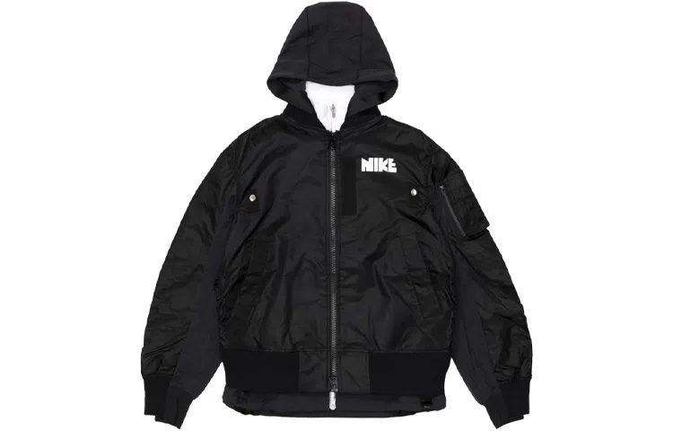 Nike x Sacai Dual-Layer Jacket Black