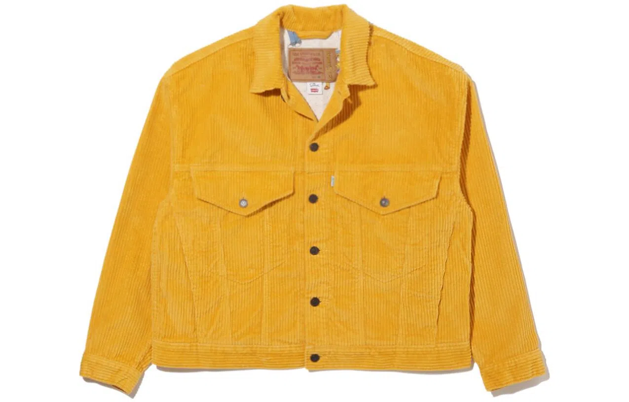 Levi's x The Simpsons Corduroy Jacket Yellow