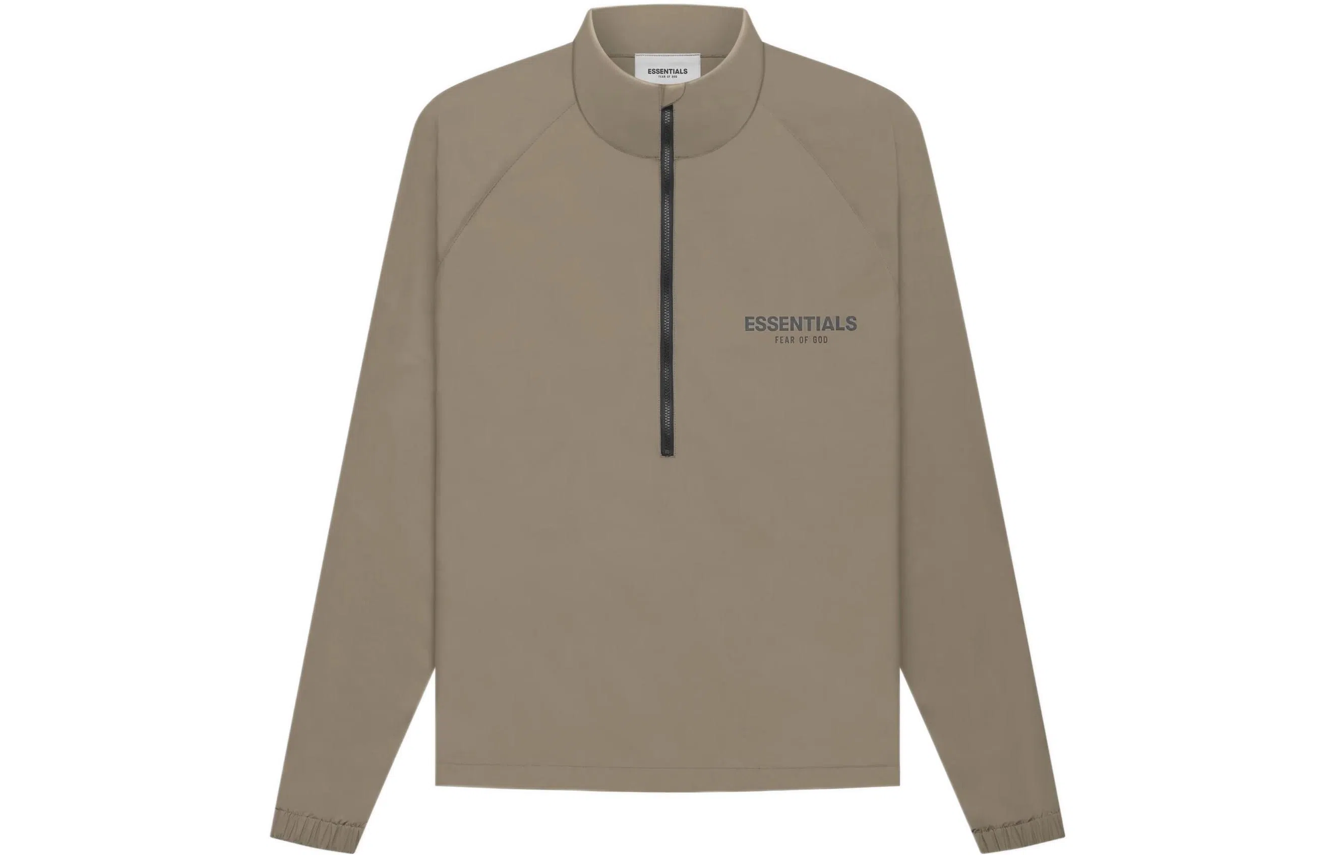 Fear of God Essentials FW21 Half Zip Track Jacket Harvest