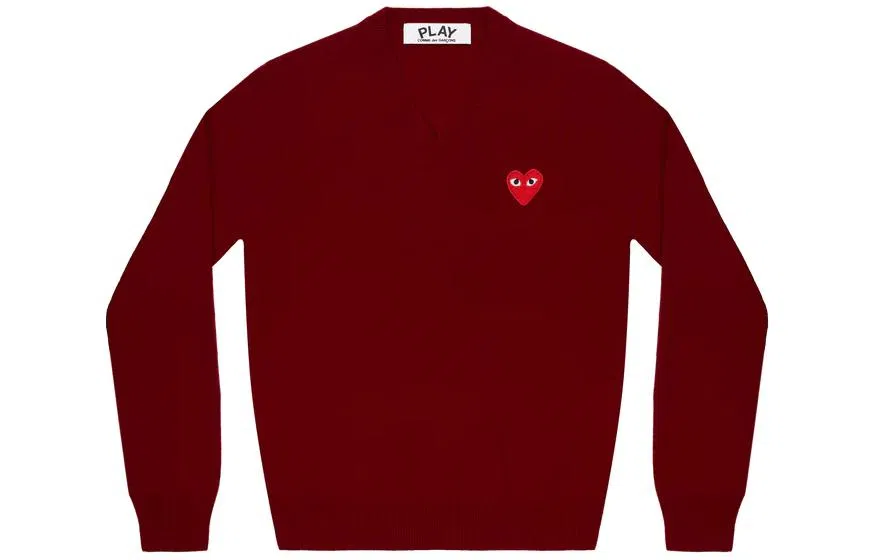 CDG Play V-Neck Sweater