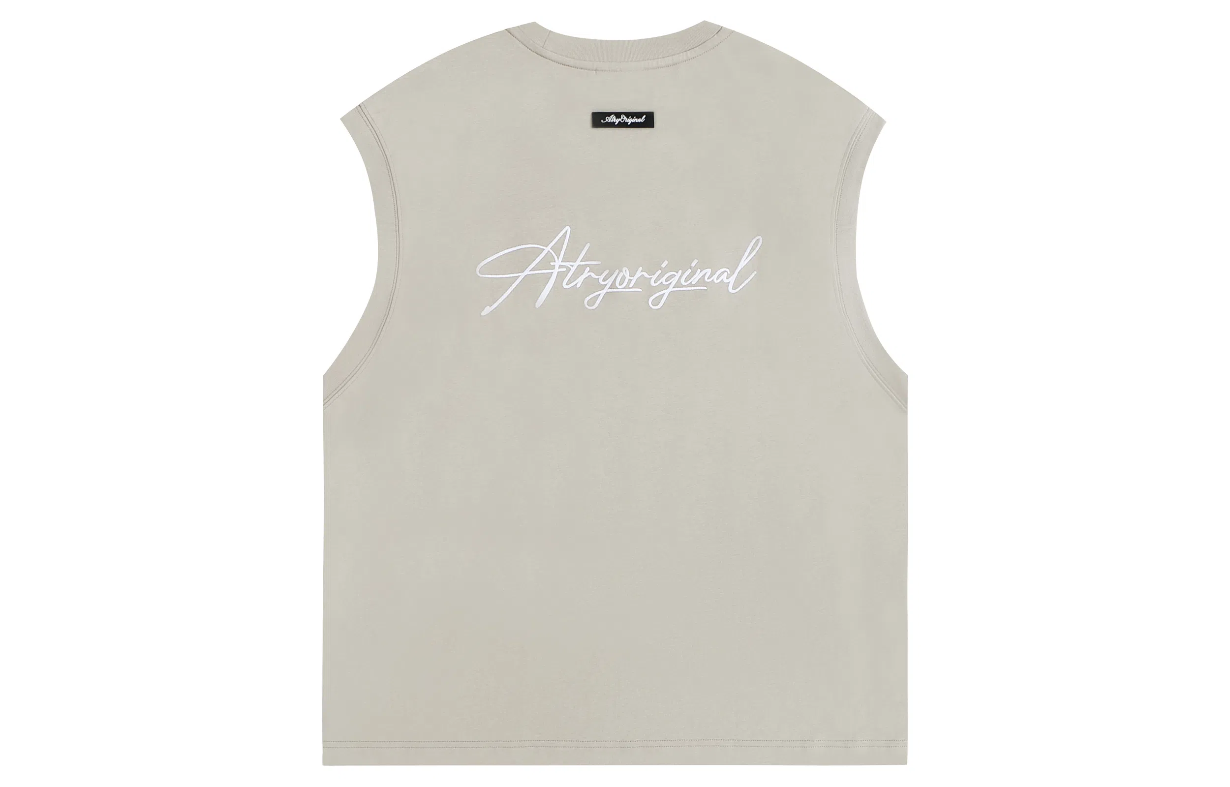 Atry Logo Embroidered Sleeveless Tee
