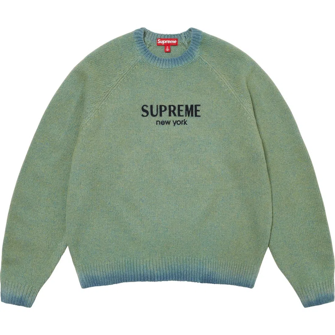 Supreme Flocked Logo Sweater