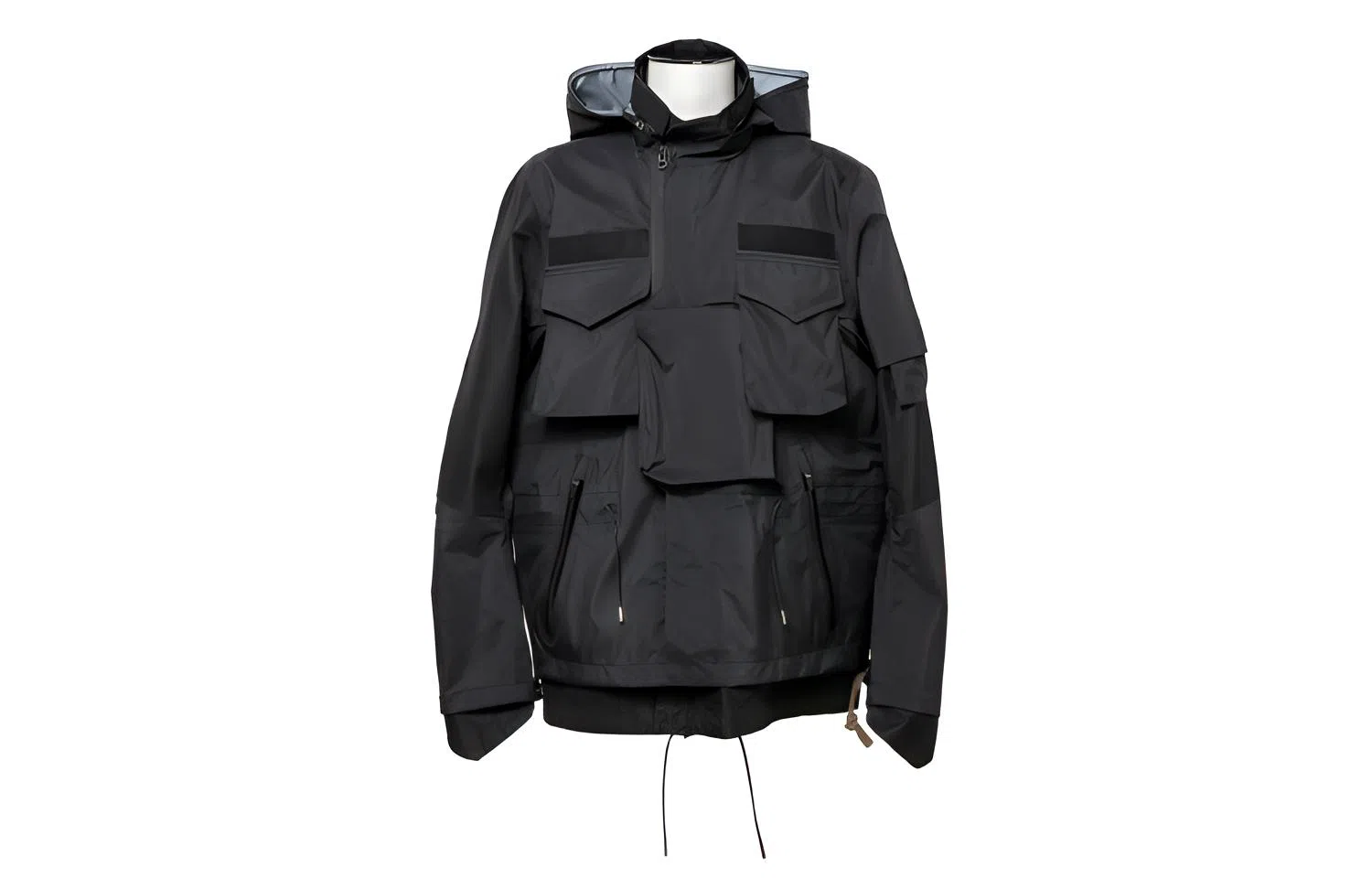 Sacai x ACRONYM Hooded Jacket Black