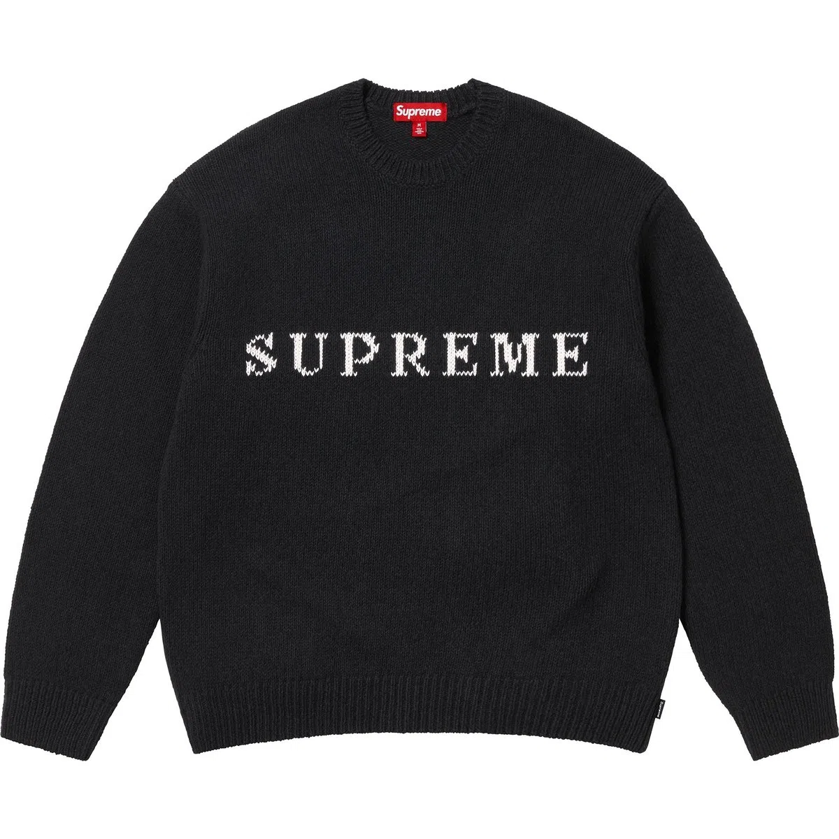 Supreme Contrast Logo Sweater