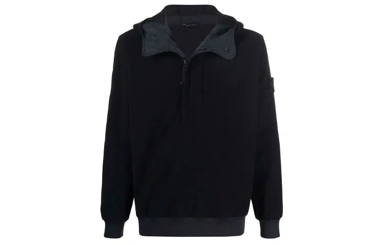 Stone Island Ghost Pieces Hoodie Navy