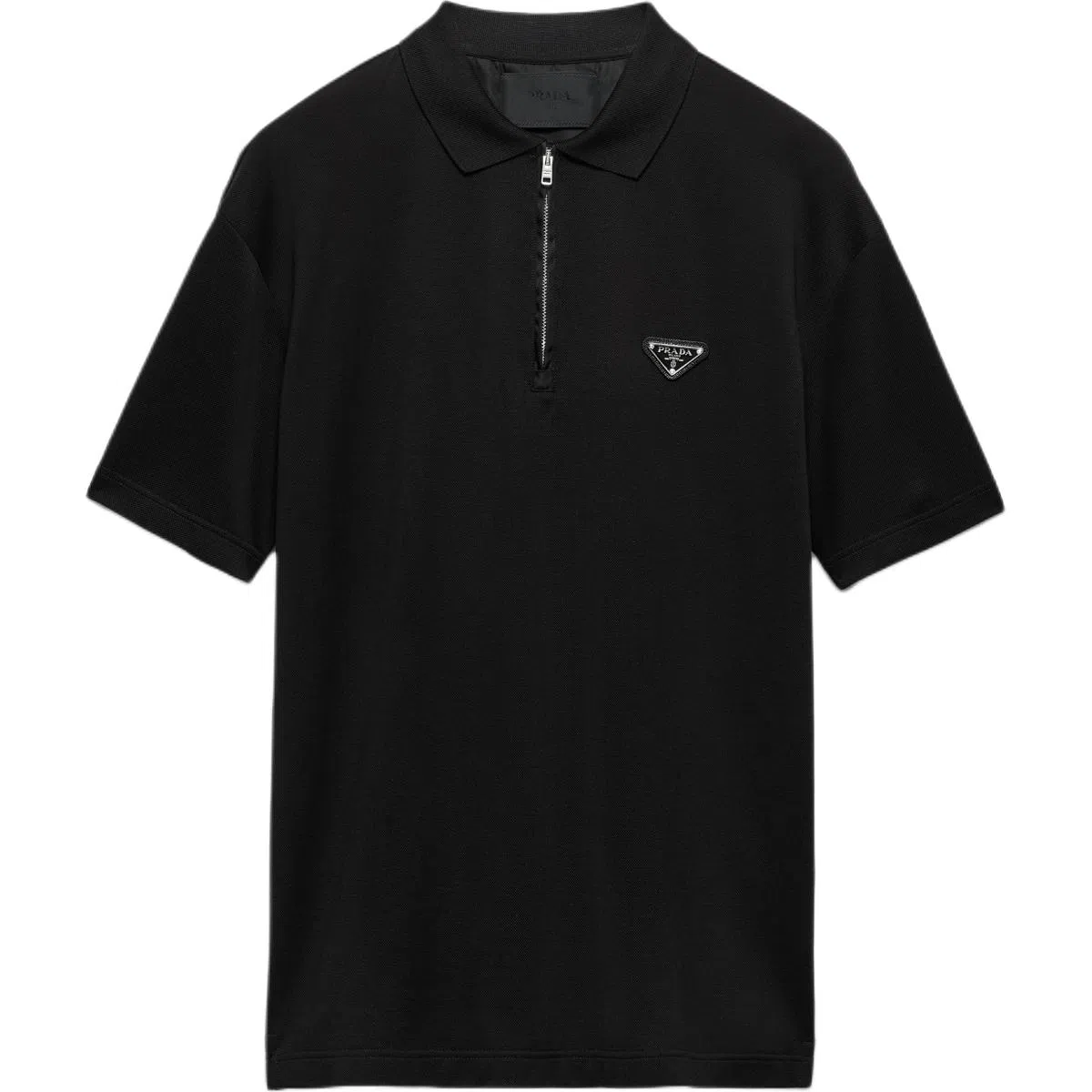 Prada FW24 Logo Polo Black