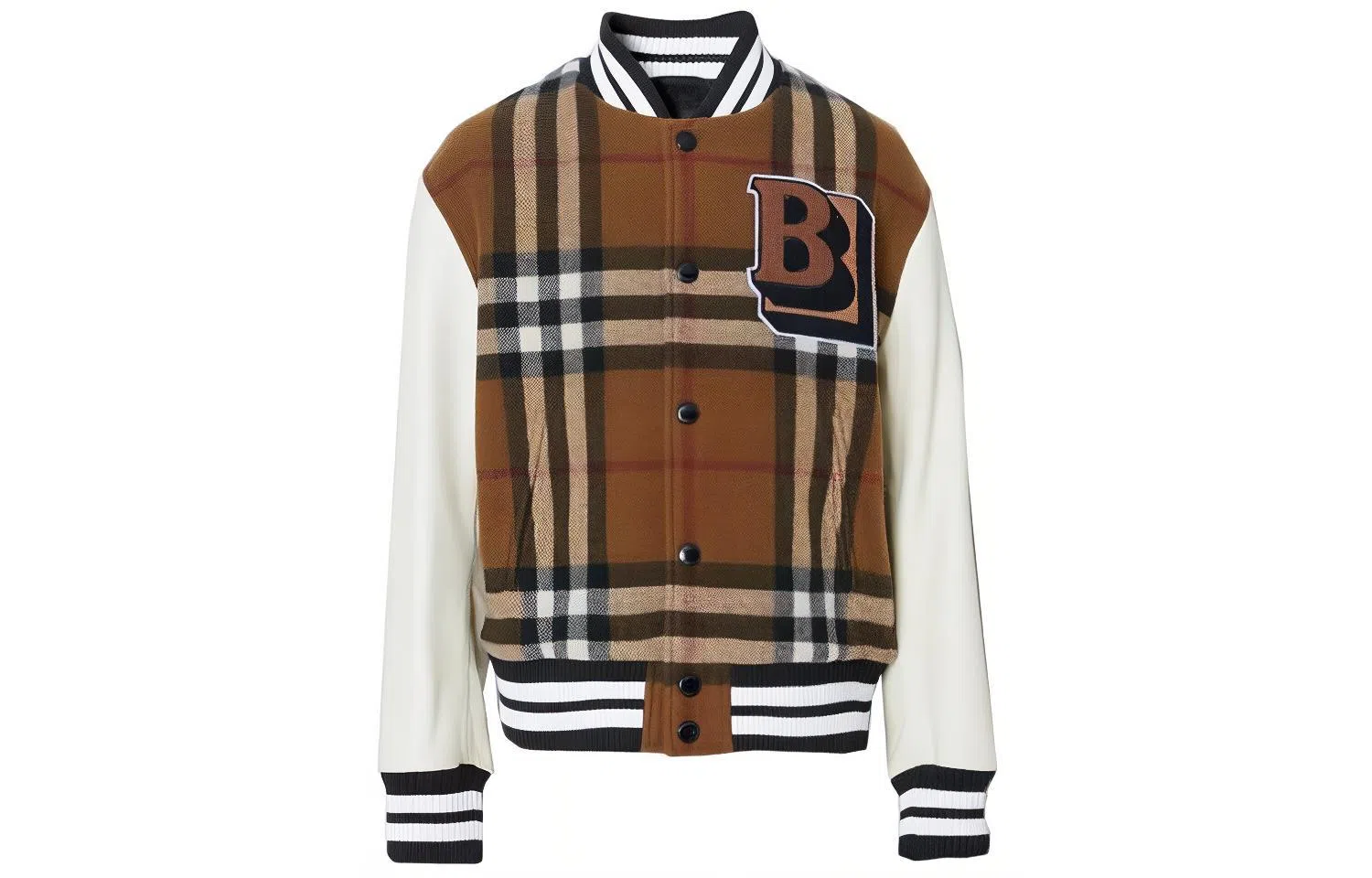 Burberry SS22 Logo Check Jacket Brown