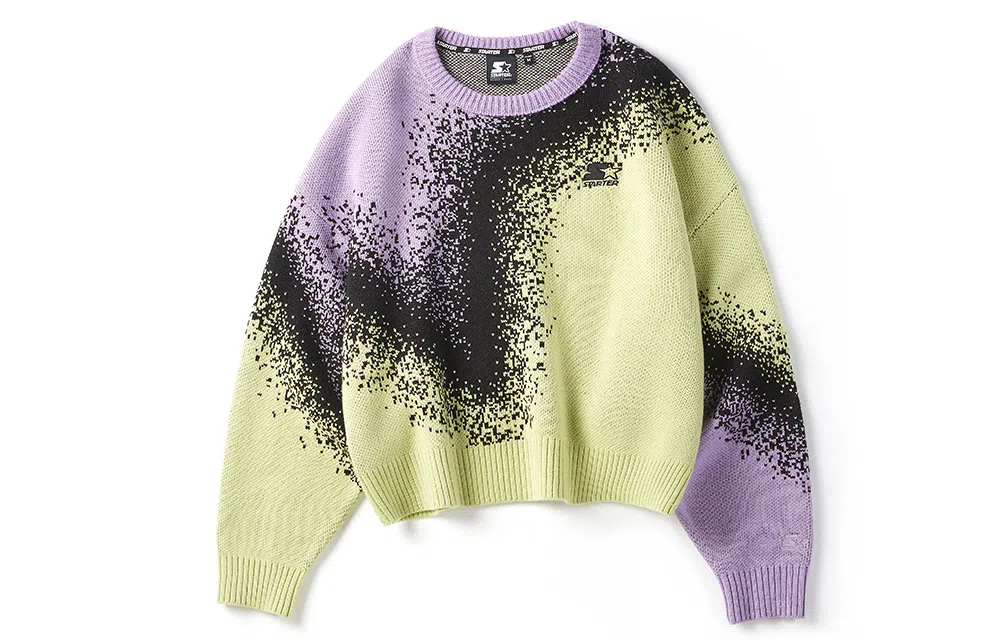 STARTER Gradient Star Knit Sweater