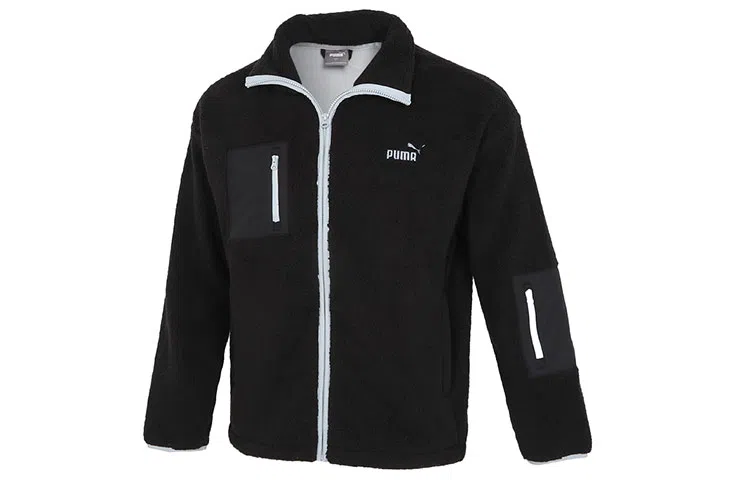 Puma Sherpa Bonded Jacket Black