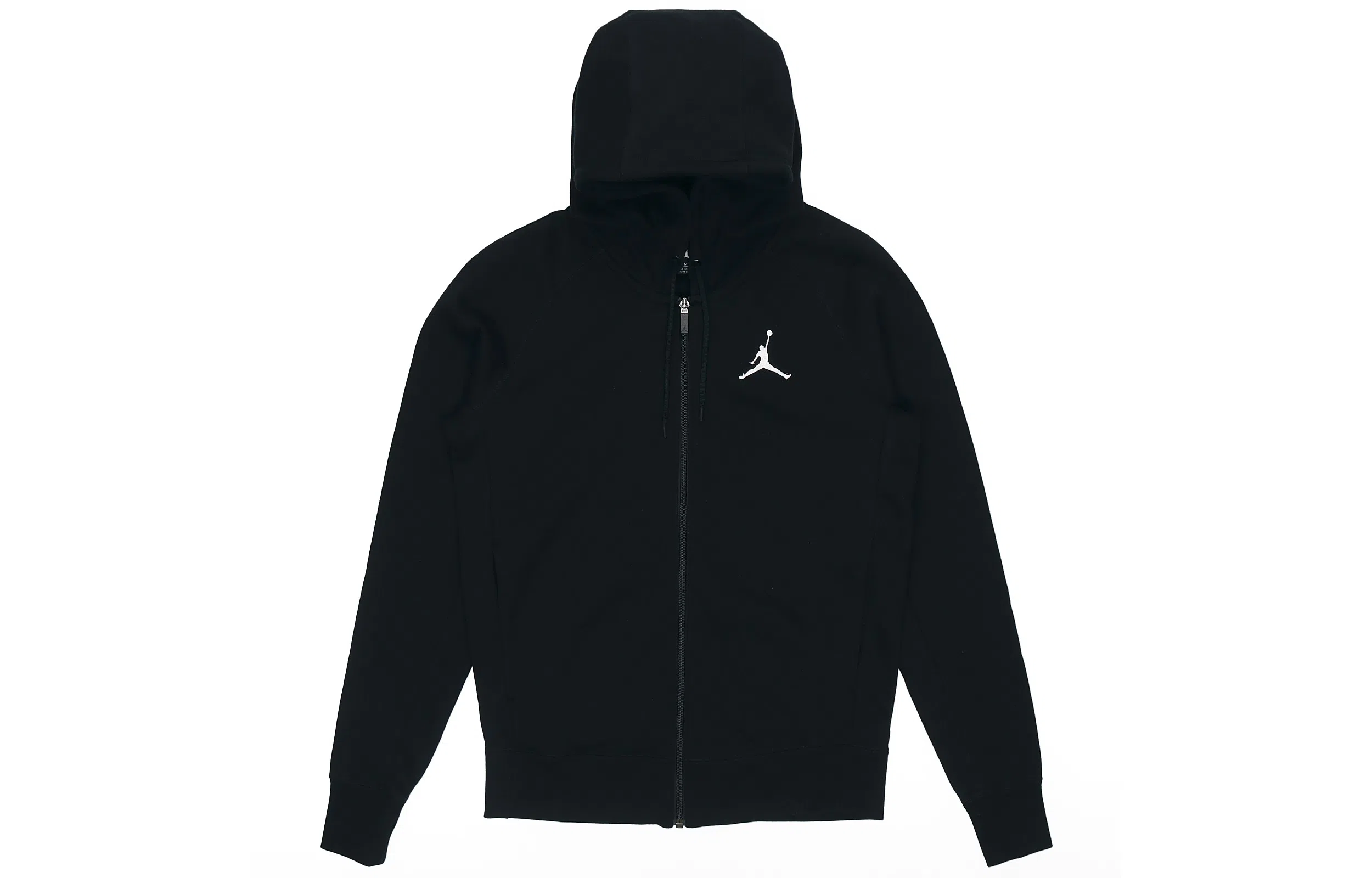 Jordan Logo Knit Hoodie Jacket Black