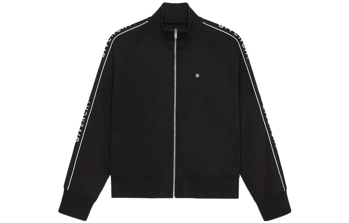 Givenchy FW22 Logo Track Jacket Black