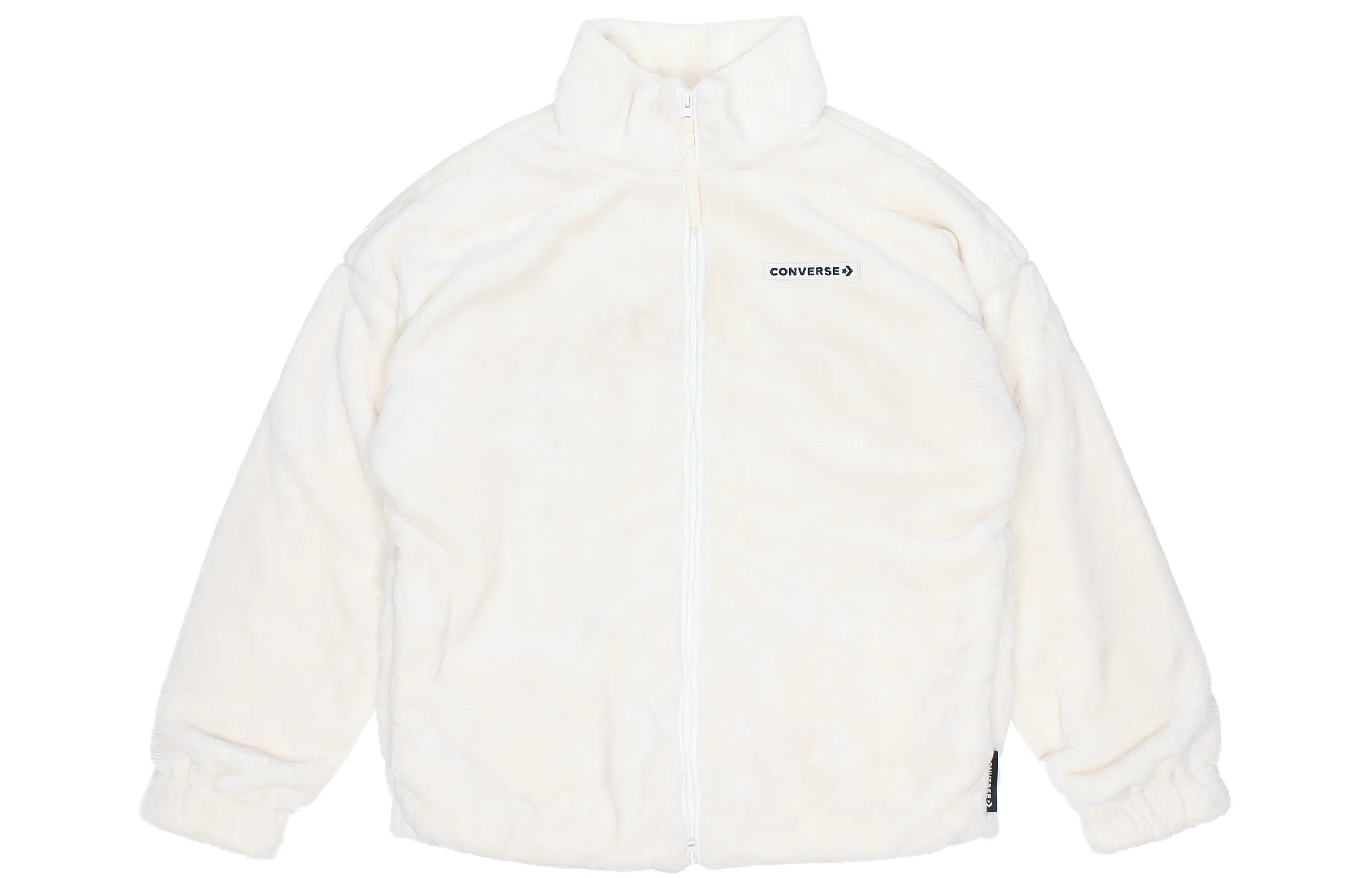 Converse Winter Fleece Jacket White
