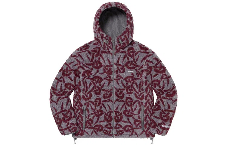 Supreme FW21 Week 7 x Fleece Hooded Celtic Knot Reversible Windstopper Jacket