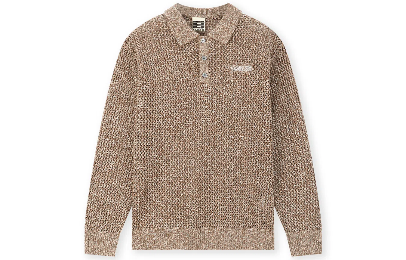 BONELESS Polo Knit Sweater