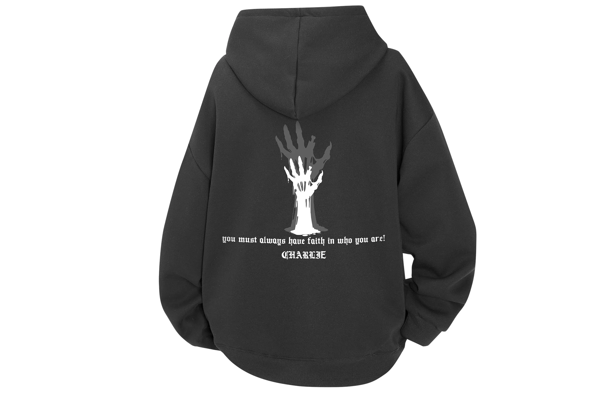 Charlie Golf Hoodie White