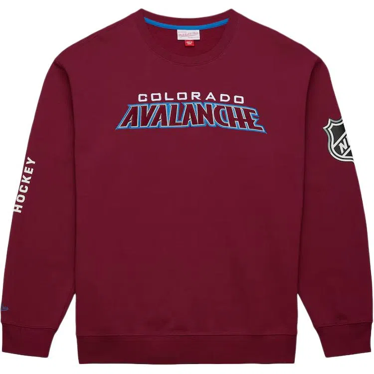 Mitchell Ness Colorado Avalanche There Back