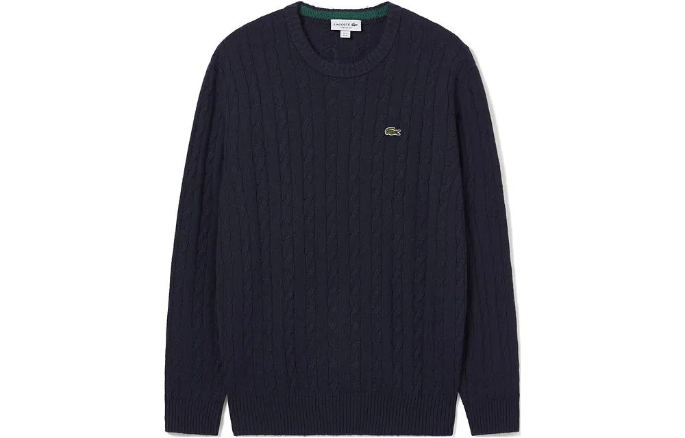 Lacoste Crew Neck Sweater Navy