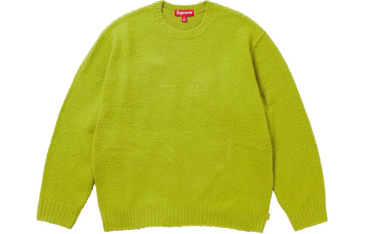 Supreme FW23 WEEK18 PILLED SWEATER Logo