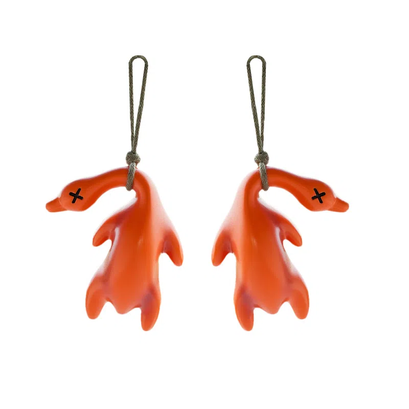 一点潮玩 变色烤鸭 搞笑可爱 模型