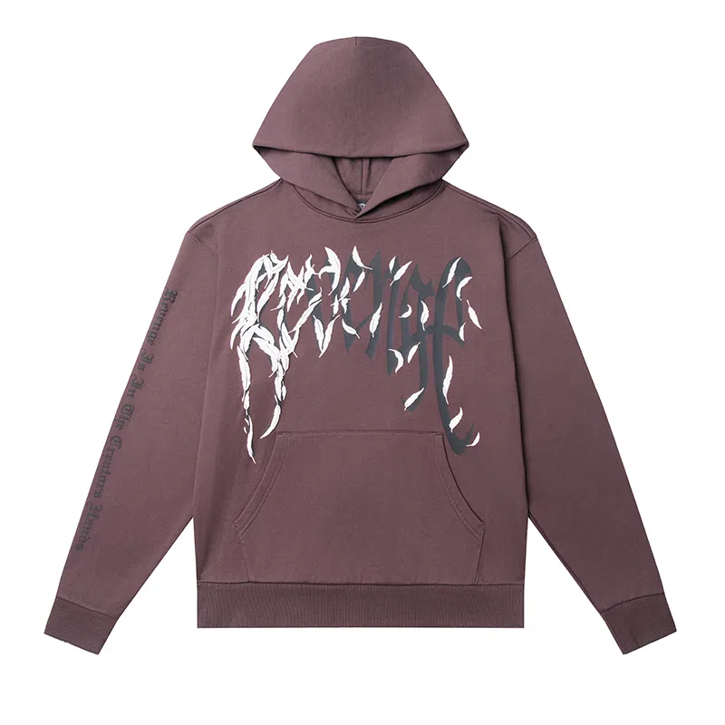 Revenge x JUICE WRLD Hoodie Brown