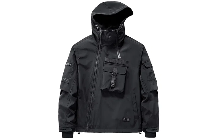VIP Techwear Jacket Black