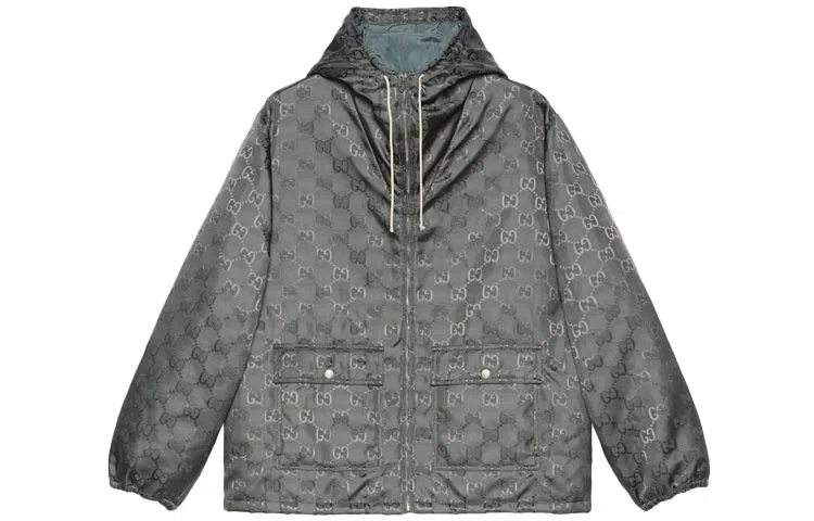 Gucci Off The Grid Zip Hoodie Grey