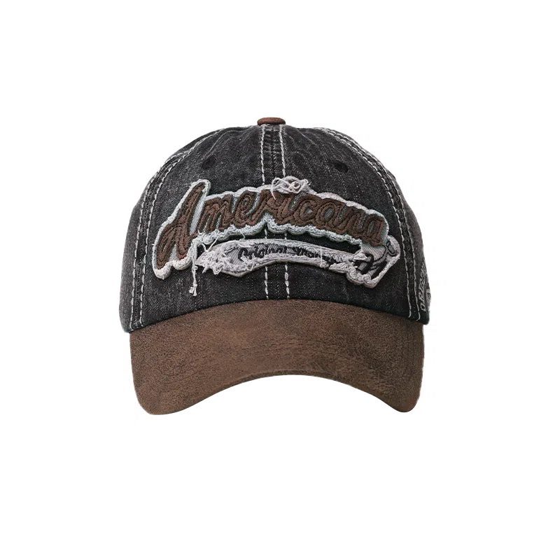 杨同学 美式复古牛仔 棉 鸭舌帽 男女同款情侣款