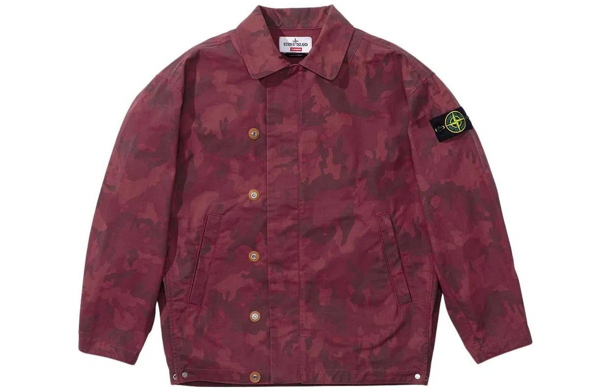 Supreme x Stone Island 22 Camo Jacket